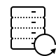 Managed IT Services Icon representing gears and system management