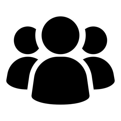 Expert Team Icon representing a group of professionals